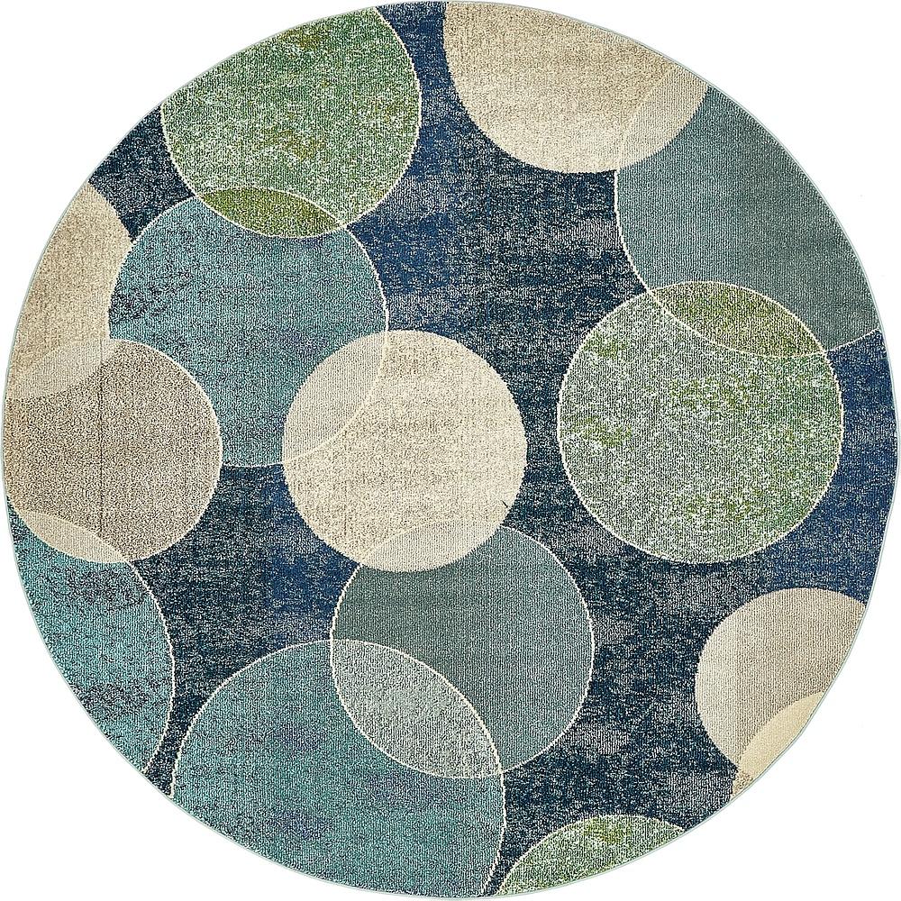 CircleLuxe Moderner Teppich für Wohnräume | Runde & Rechteckige Formen | Elegantes Design