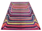 VividAura Moderner Teppich | Multicolor Design | Strapazierfähig & Stilvoll | Perfekt für jeden Raum