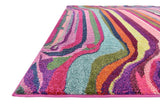 VividAura Moderner Teppich | Multicolor Design | Strapazierfähig & Stilvoll | Perfekt für jeden Raum