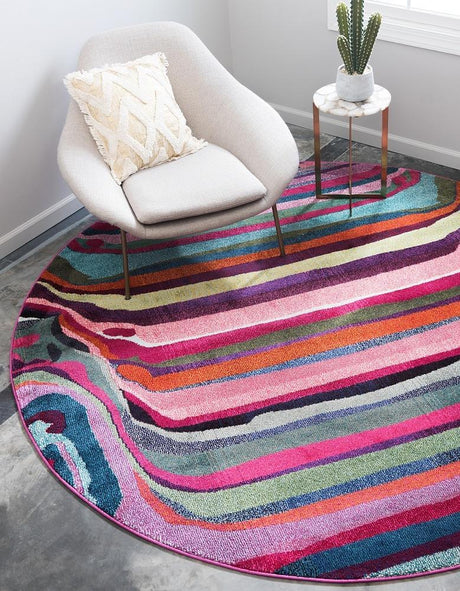 VividAura Moderner Teppich | Multicolor Design | Strapazierfähig & Stilvoll | Perfekt für jeden Raum