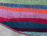 VividAura Moderner Teppich | Multicolor Design | Strapazierfähig & Stilvoll | Perfekt für jeden Raum