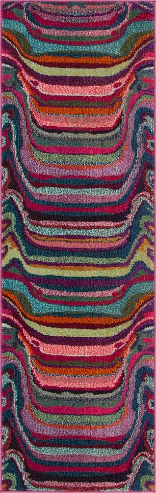 VividAura Moderner Teppich | Multicolor Design | Strapazierfähig & Stilvoll | Perfekt für jeden Raum