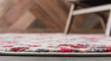 Orbira Moderner Teppich mit Kreisdesign | Elegante Wohnraumdeko | Weich & Pflegeleicht