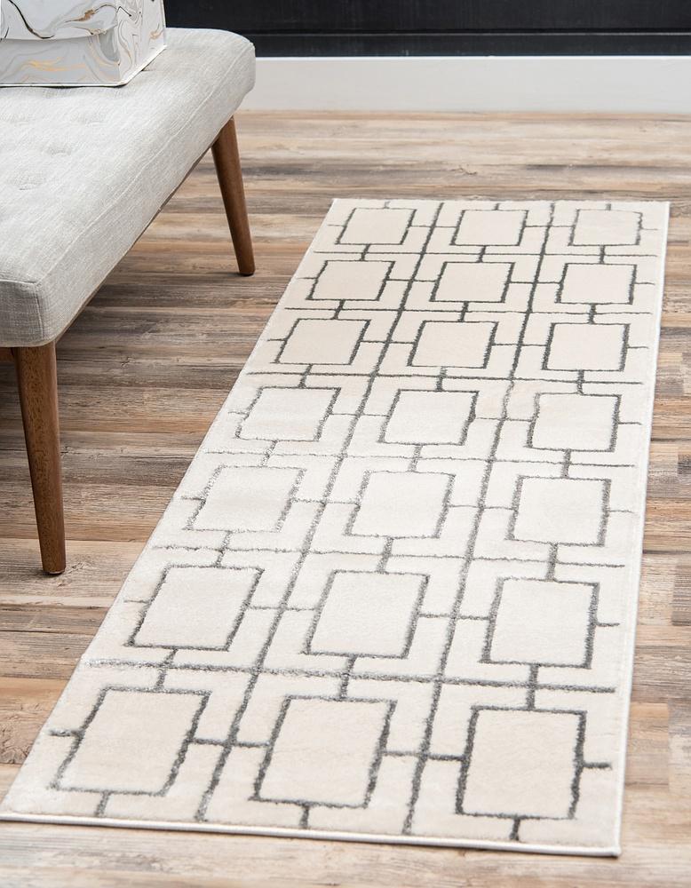 CubeLux Design Teppich | Luxuriöser Würfelmuster Teppich | Weich & Stilvoll | Verschiedene Größen & Farben