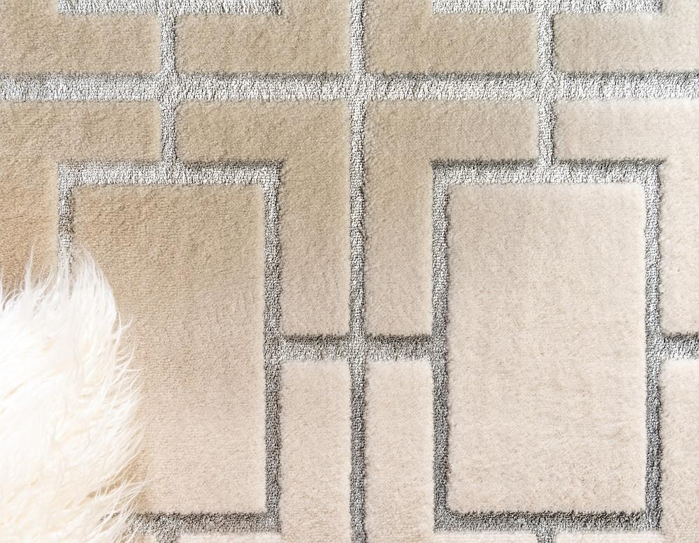 CubeLux Design Teppich | Luxuriöser Würfelmuster Teppich | Weich & Stilvoll | Verschiedene Größen & Farben
