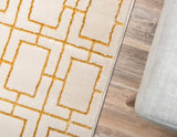 CubeLux Design Teppich | Luxuriöser Würfelmuster Teppich | Weich & Stilvoll | Verschiedene Größen & Farben