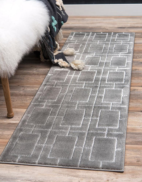 CubeLux Design Teppich | Luxuriöser Würfelmuster Teppich | Weich & Stilvoll | Verschiedene Größen & Farben