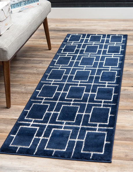 CubeLux Design Teppich | Luxuriöser Würfelmuster Teppich | Weich & Stilvoll | Verschiedene Größen & Farben