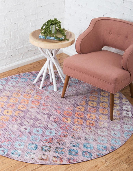 ColorPatch Regenbogen Teppich | Quadratmuster Teppich | Moderne Farben & Designs