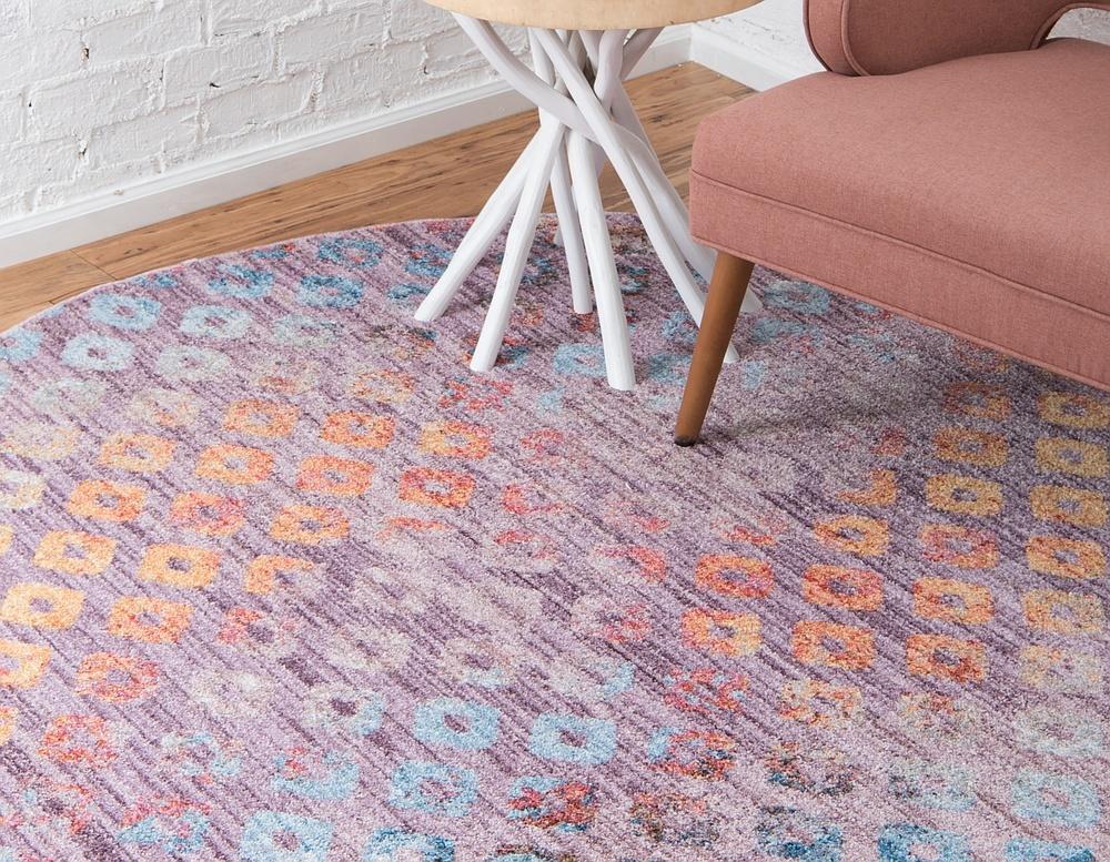 ColorPatch Regenbogen Teppich | Quadratmuster Teppich | Moderne Farben & Designs