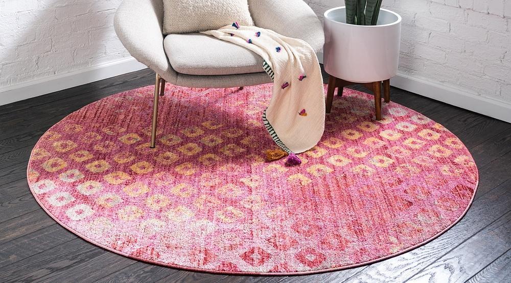 ColorPatch Regenbogen Teppich | Quadratmuster Teppich | Moderne Farben & Designs