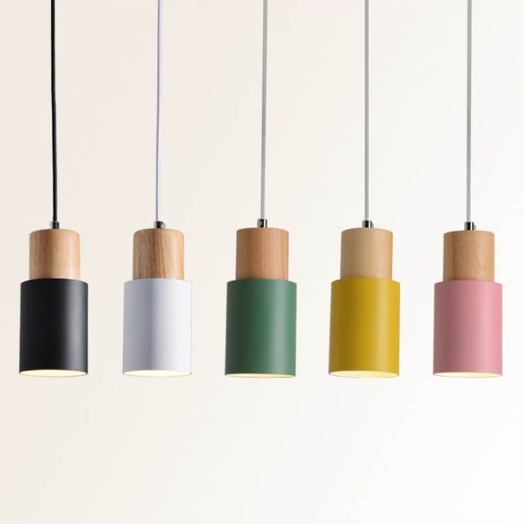 LumiVibe Macaron LED Pendelleuchte | Modernes Design | Aluminium | Stimmungslicht | Dekorative Beleuchtung für Ihr Zuhause