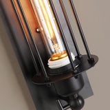 Lumipoint Industrial Wandlampe | 1-Licht Pencil-Glühbirne | LED Wandleuchte | Minimalistisches Design