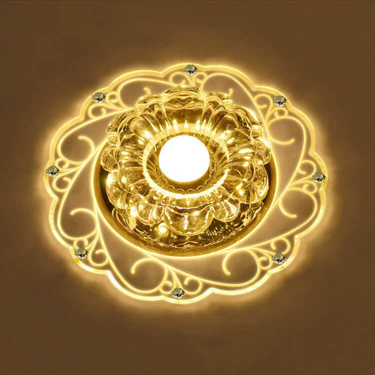 IlluBloom LED Deckenleuchte | Kreatives Blütendesign | Runde Deckenlampe | Energieeffizient & Modern