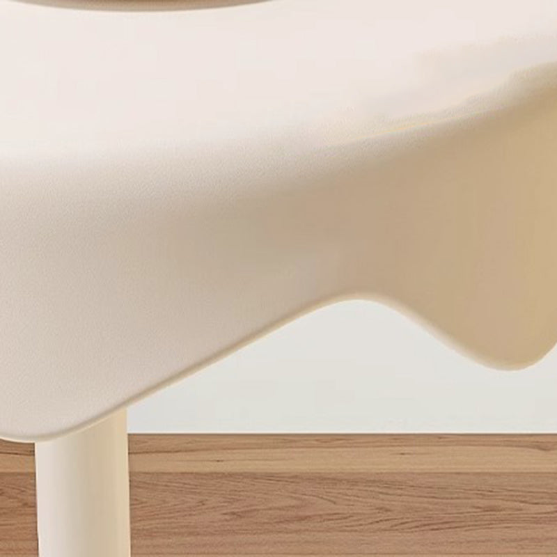PolarNest Runder Beistelltisch | Eiscreme-Design | PP-Kunststoff & Stahl | Kreativ & Modern für Wohnzimmer