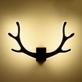 LumiAntler LED Wandleuchte | Nordisches Geweihdesign | Modernes Acryl | Warmes & Kaltes Licht | Kreative Wandlampe