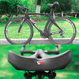 ComfortRide Extra Breiter Fahrradsattel | Schmerzfreier Sitz | Ergonomischer Sattel für lange Fahrten
