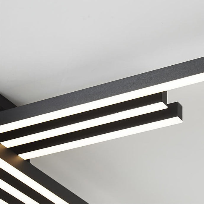 LumenArc Geometrische LED Deckenleuchte | Minimalistisches Design | Energiesparend | Perfekt für Zuhause & Büro