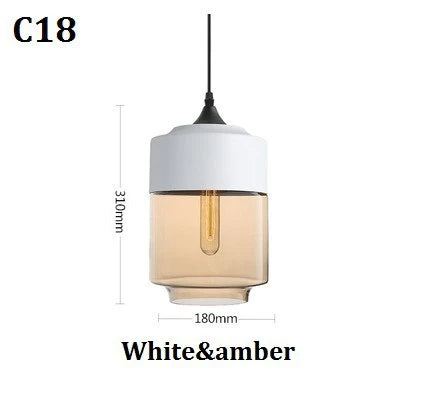 EternaGlow Pendelleuchte aus Glas und Holz | Elegantes Design für Ihr Zuhause