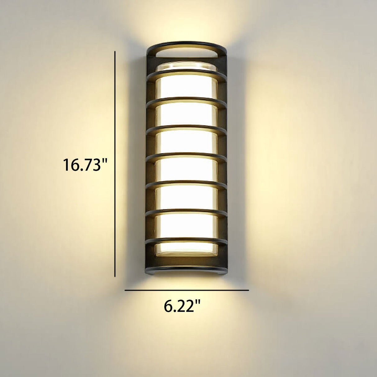 LumoShield LED Außenwandleuchte | Moderne Gartenbeleuchtung | Wasserdicht & Energiesparend