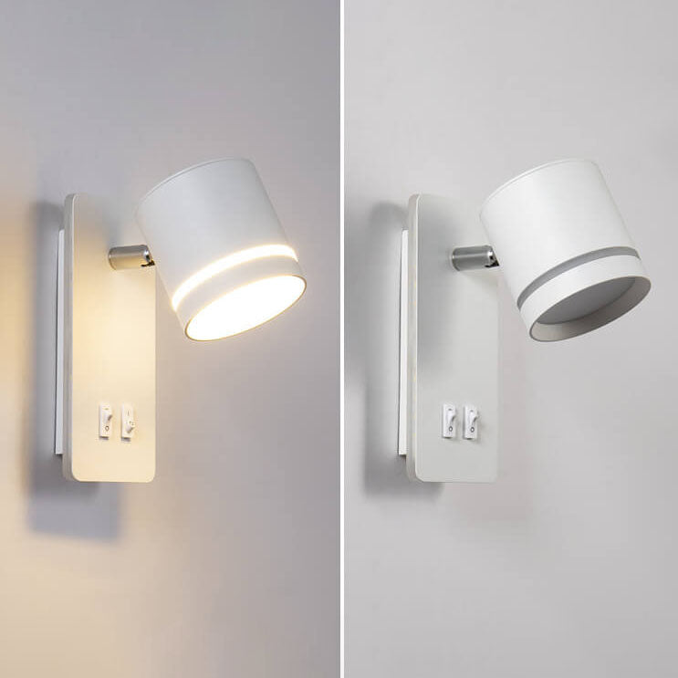 LumoSquare Nordic Minimalist LED Wandleuchte | Rotierbarer Wandstrahler | Leselicht & Dekor