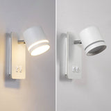 LumoSquare Nordic Minimalist LED Wandleuchte | Rotierbarer Wandstrahler | Leselicht & Dekor
