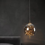 LumoSphere Nordic Pendelleuchte | Zylinder Oval Design | Glas-Lampe | Dimmbares LED Licht | Schlafzimmer & Wohnräume