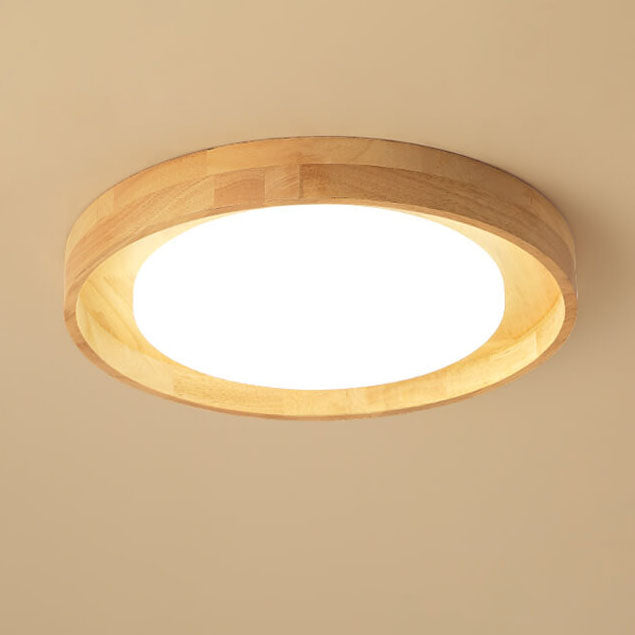 FantasiaLog Japanese Inspired LED Deckenleuchte | Minimalistisch | Warmes Licht | Dimmbar | Moderne Wohnzimmerbeleuchtung