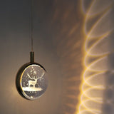 LuminSphere LED Pendelleuchte | Aluminium-Kristall-Design | Modern & Minimalistisch | Für Schlafzimmer & Esszimmer