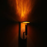 IgnisGlow Industrielle LED Wandlampe | Rotierbar & Verstellbar | Kreative Licht- & Schatteneffekte