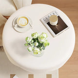 PolarNest Runder Beistelltisch | Eiscreme-Design | PP-Kunststoff & Stahl | Kreativ & Modern für Wohnzimmer