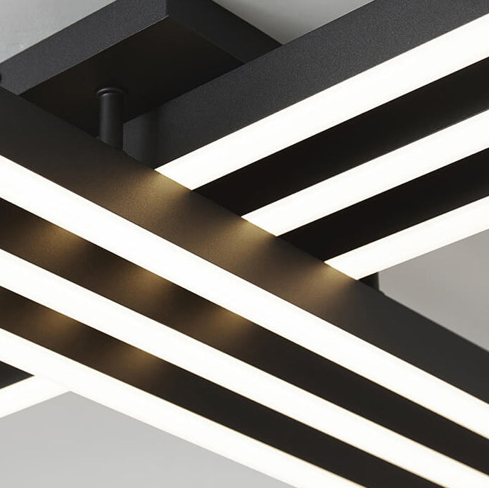 LumenArc Geometrische LED Deckenleuchte | Minimalistisches Design | Energiesparend | Perfekt für Zuhause & Büro