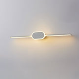 NovaBeam LED Wandleuchte | Minimalistisches Design | Ovaler Sockel | Dimmbar | Badezimmer- & Wohnbeleuchtung