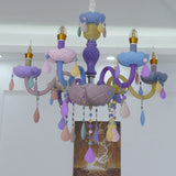 LumiÉtoile Kinder Kronleuchter | Moderner Candelabra-Stil | Kristallglas | 5-15 Lichter