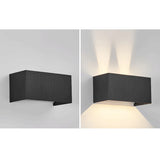 LuxaBeam Minimalistische Aluminium Wandlampe | Verstellbarer LED Lichtstrahl | Leselampe | Modernes Design | Wandbeleuchtung