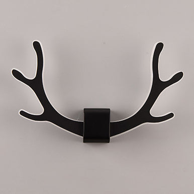 LumiAntler LED Wandleuchte | Nordisches Geweihdesign | Modernes Acryl | Warmes & Kaltes Licht | Kreative Wandlampe
