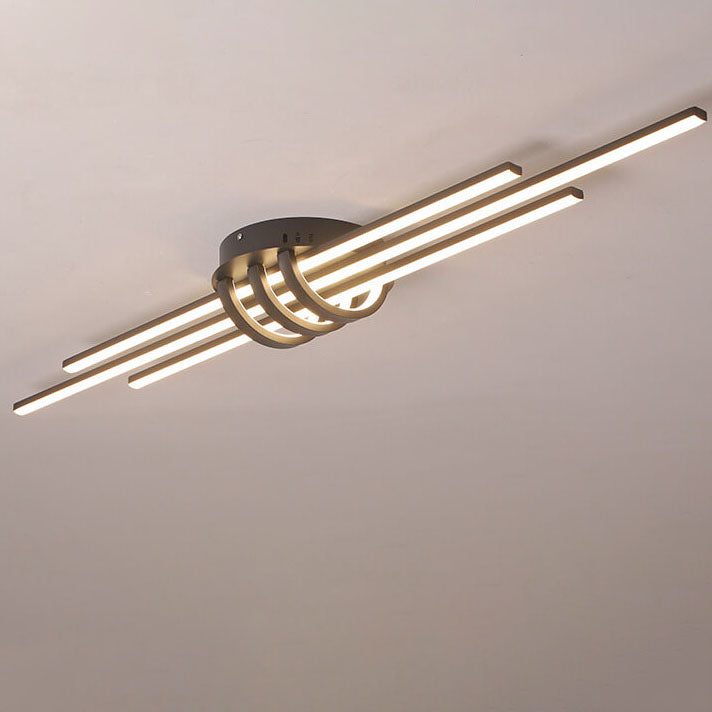 Lumineo LineaFlush Deckenleuchte | Modernes Design | Minimalistisch | LED | Dimmbare Beleuchtung