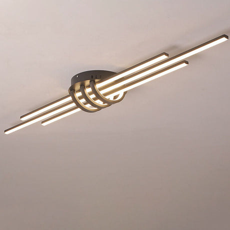Lumineo LineaFlush Deckenleuchte | Modernes Design | Minimalistisch | LED | Dimmbare Beleuchtung