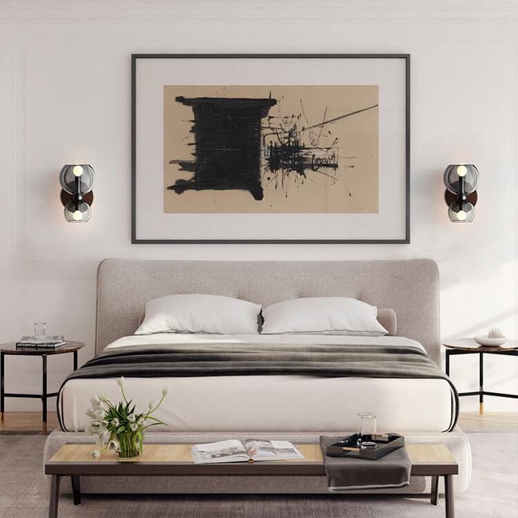 Bowlite Wandlampe mit modernem Design | 2-Licht-Schale | Elegante Beleuchtung für Zuhause