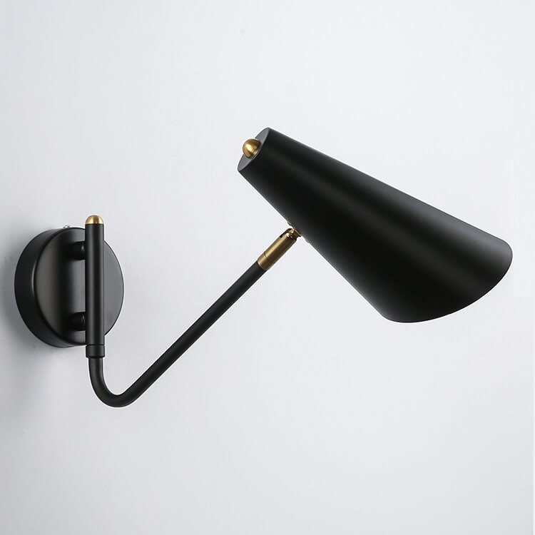 LioraFlex Drehbare Wandlampe | Nordic Design | Minimalistisch | Schwarz, Weiß oder Gold | Wandleuchte für Zuhause