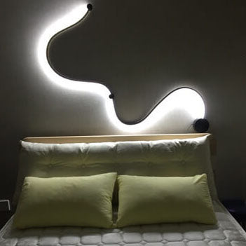 Serpenta Moderne LED Wandlampe | Aluminium | Geschwungenes Design | Dimmbar | Stilvolle Beleuchtung