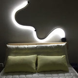 Serpenta Moderne LED Wandlampe | Aluminium | Geschwungenes Design | Dimmbar | Stilvolle Beleuchtung