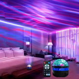 CelestiaNova LED Sternenhimmel Projektor | Aurora Nachtlicht | Atmosphärische Beleuchtung für Zuhause