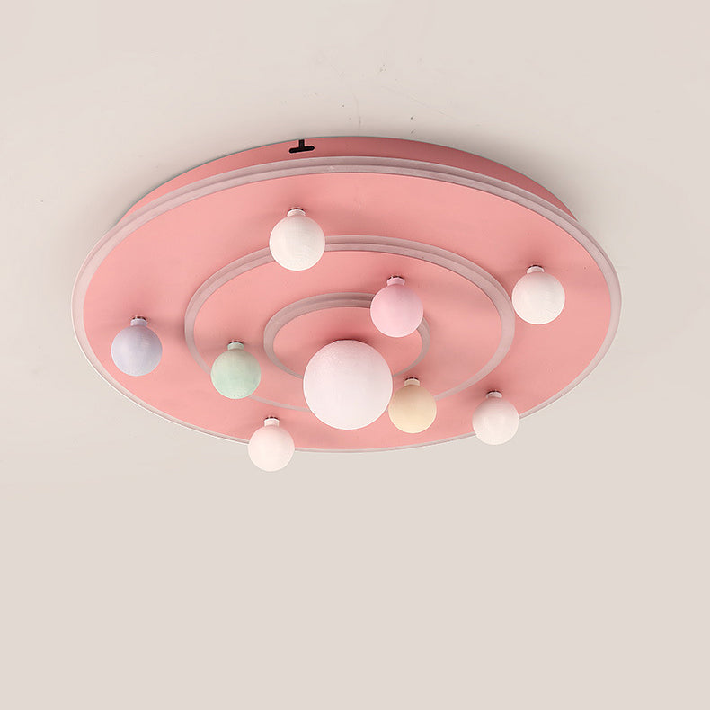 Orbitalux Kinderzimmer-Deckenleuchte | LED Planetenlicht | Dimmbar | Modernes Design