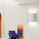 CurveLume Halbkreisförmige LED Wandleuchte | Modernes Design | Energieeffizient | Elegante Wandbeleuchtung