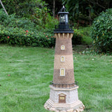 SolarTwist Rotierendes LED Solarturmlicht | Harz-Gartendekoration | Außenbeleuchtung