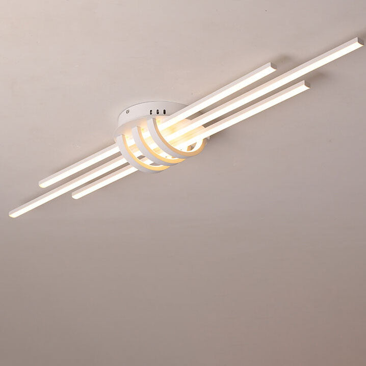 Lumineo LineaFlush Deckenleuchte | Modernes Design | Minimalistisch | LED | Dimmbare Beleuchtung