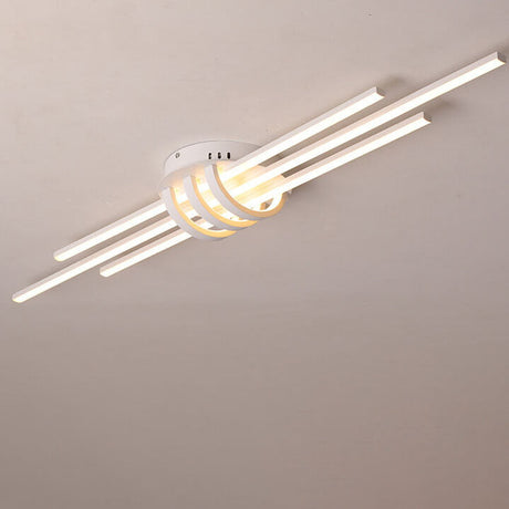 Lumineo LineaFlush Deckenleuchte | Modernes Design | Minimalistisch | LED | Dimmbare Beleuchtung