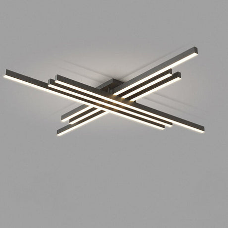 LumenArc Geometrische LED Deckenleuchte | Minimalistisches Design | Energiesparend | Perfekt für Zuhause & Büro
