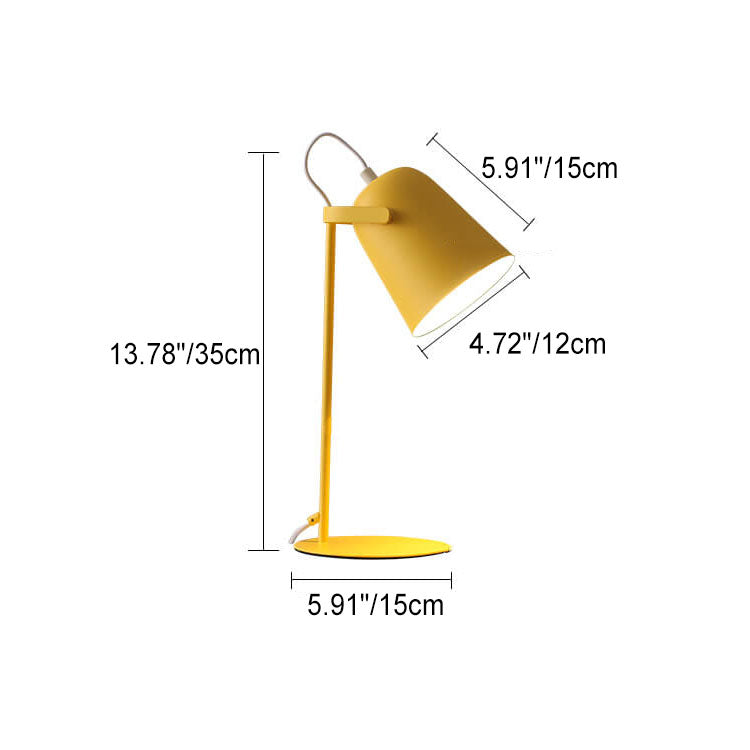 GlowBucket Nordic Tischlampe im kreativen Eimer-Design | 1-flammig | Farbige Macaron-Auswahl